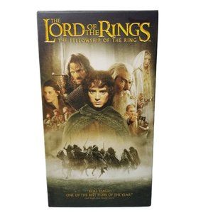 The Lord of the Rings: The Fellowship of the Ring VHS Elijah Wood Epic Adventure
